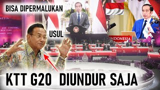 Terancam Dipermalukan Ktt G20 Indonesia Diusulkan Untuk Mundur Ke Tahun Depan Saja
