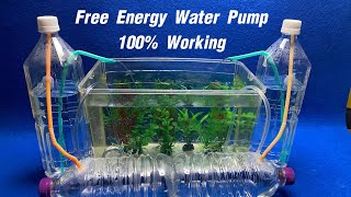 Free Energy Water Pump 100% Working - 물펌프 만드는 방법