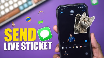 How to Send Live Stickers in iMessage on iPhone | How to Add Live Stickers in iMessage