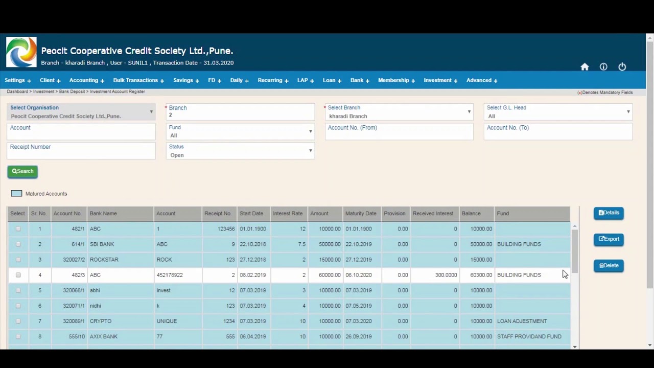Investment Account Close Transaction - YouTube