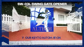 Sw-03L Swing Gate Opener 600 Kg Panel Filipino Automatic Gate