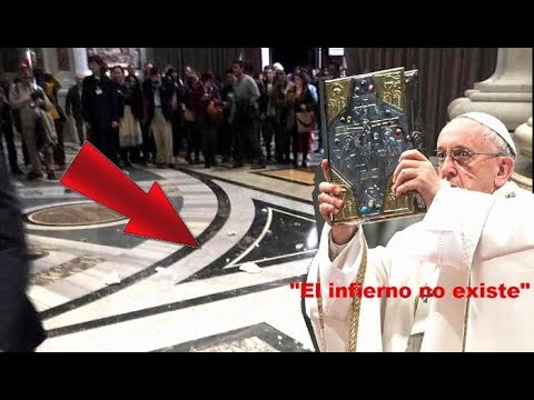 Vídeo: El Papa Rechazó La Existencia Del Infierno Y Yeso Cayó En La Basílica De San Pedro Y Mdash; Vista Alternativa