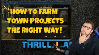 Most efficient way to level in New World EXPLAINED! The fastest way to level using town Projects.