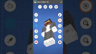 How to use skin editor 3d to make own skin for Minecraft pocket edition|| Burst Nomer|| screenshot 5