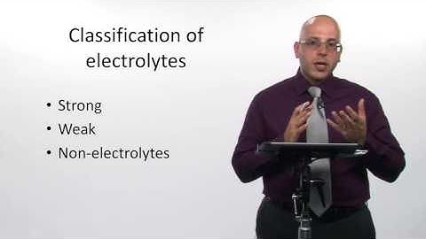 Aqueous Solutions (Module 4.1.0.0)