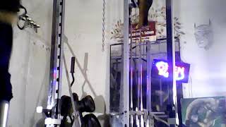 Gravity boots abdominal workout