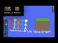 Animation vs minecraft in algodoo by isaac cartoon design