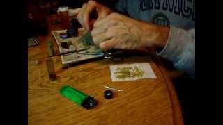 Marijuana Max Rolls an Oil Keif Wild Zombie Joint, coined term 'The Bortnick Bomber'