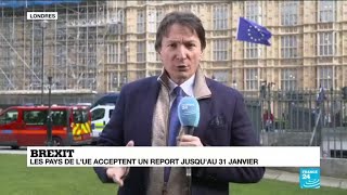 Les 27 s’accordent sur un report du Brexit jusqu’au 31 janvier