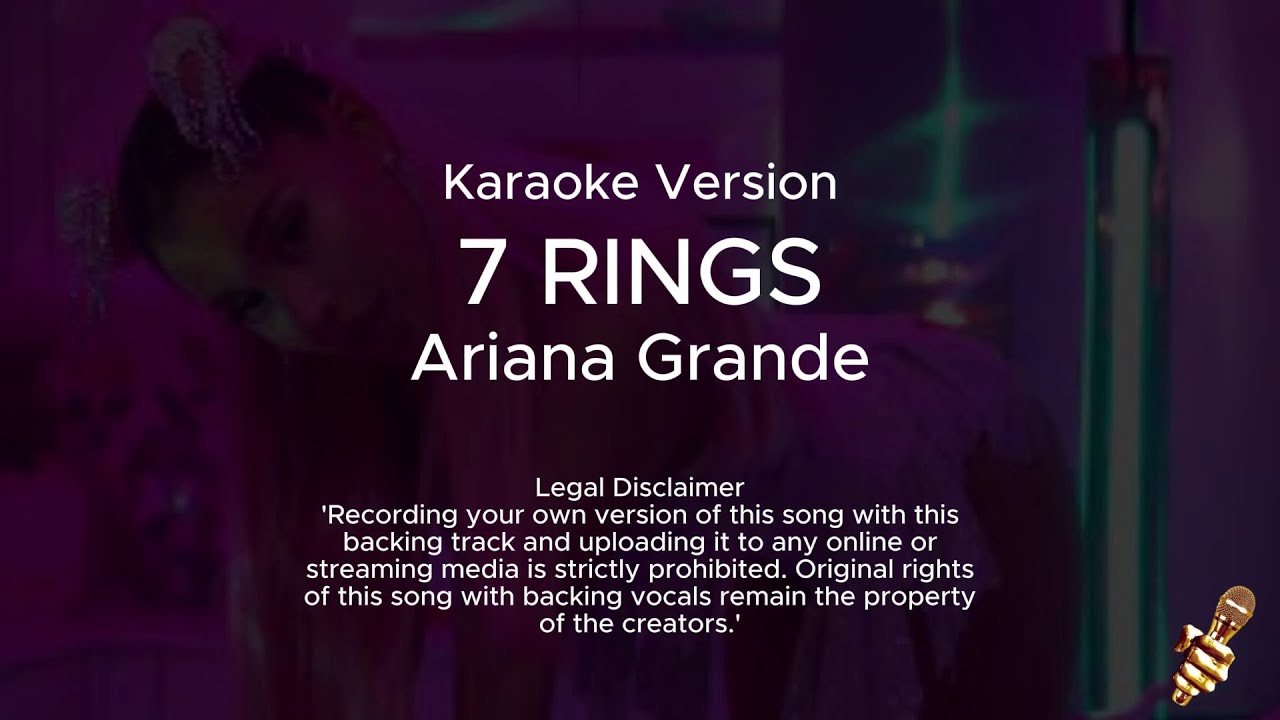 Song: 7 rings by Ariana Grande I'm just chillin karaoke #justchillin #... |  TikTok