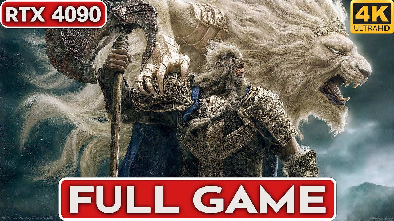 ELDEN RING Gameplay Walkthrough FULL GAME [4K 60FPS PC RTX 4090] - No Commentary