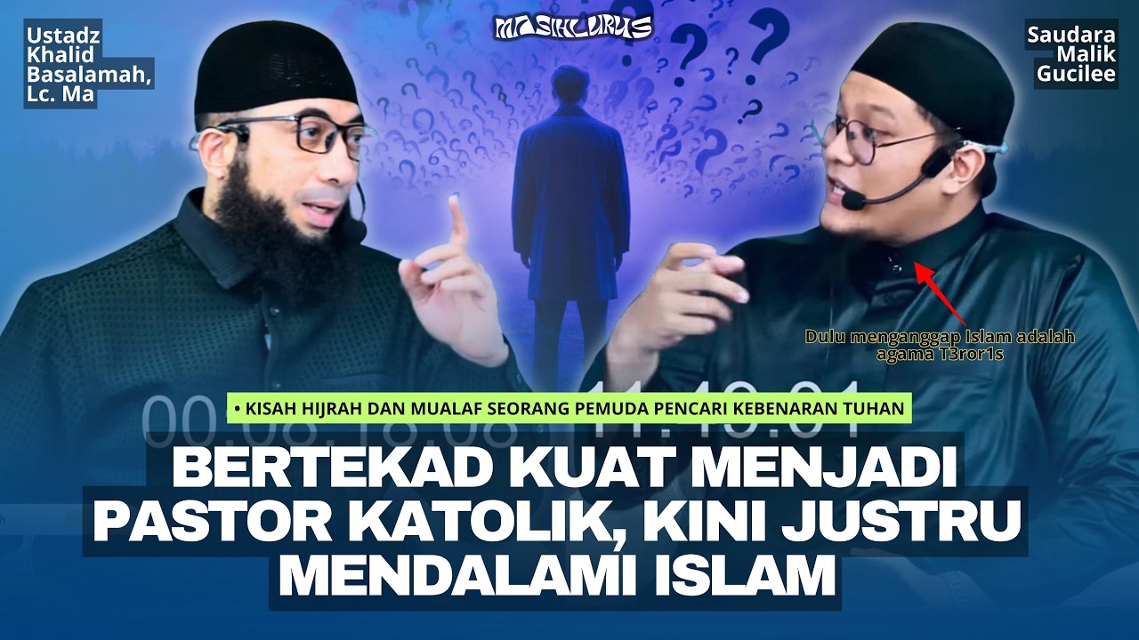 Kisah Hijrah & Mualaf Seorang Pemuda Pencari Tuhan! | Ustadz Khalid Basalamah