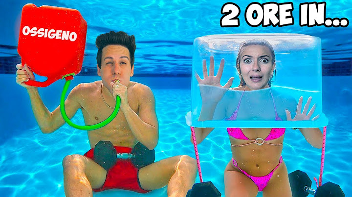 CHALLENGE SOTT'ACQUA IMPOSSIBILE!!