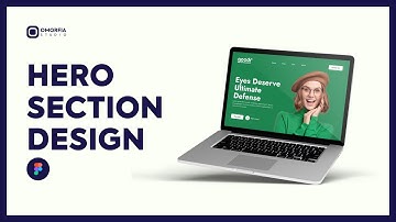 Website Landing Page Hero Section Design with Figma