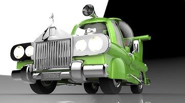 The Homer (car concept) - 3D render