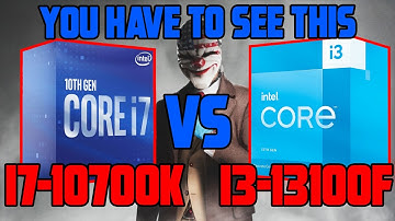 i3-13100f vs i7-10700K in 2023! (7 Games tested) | Don