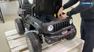 Детский электромобиль HL598 4WD с емким аккумулятором 12v 14ah ...