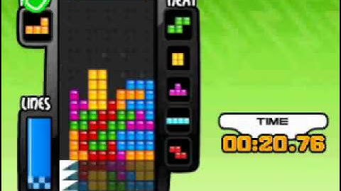 Tetris Sprint- 40 lines in 37.13 seconds