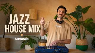 Live Jazz House Session ☀️ Soulful Deep House DJ Mix
