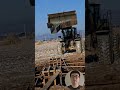High-Speed Excavator Backfilling #Construction