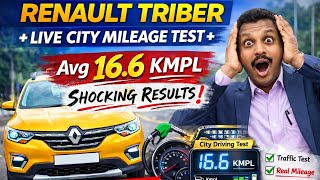 Renault Triber Mileage Live Test Practical கடமப Mpv Car