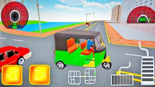 Tuk Tuk Auto Rickshaw Driving Simulator 2020 - Android Gameplay | Auto Rickshaw Taxi | Racing Games screenshot 3