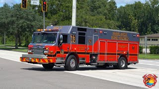 OSCFR Squad 73 & Rescue 73 Responding