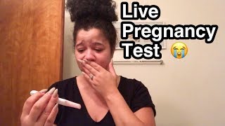 *EMOTIONAL* LIVE PREGNANCY TEST| IVF SUCCESS!