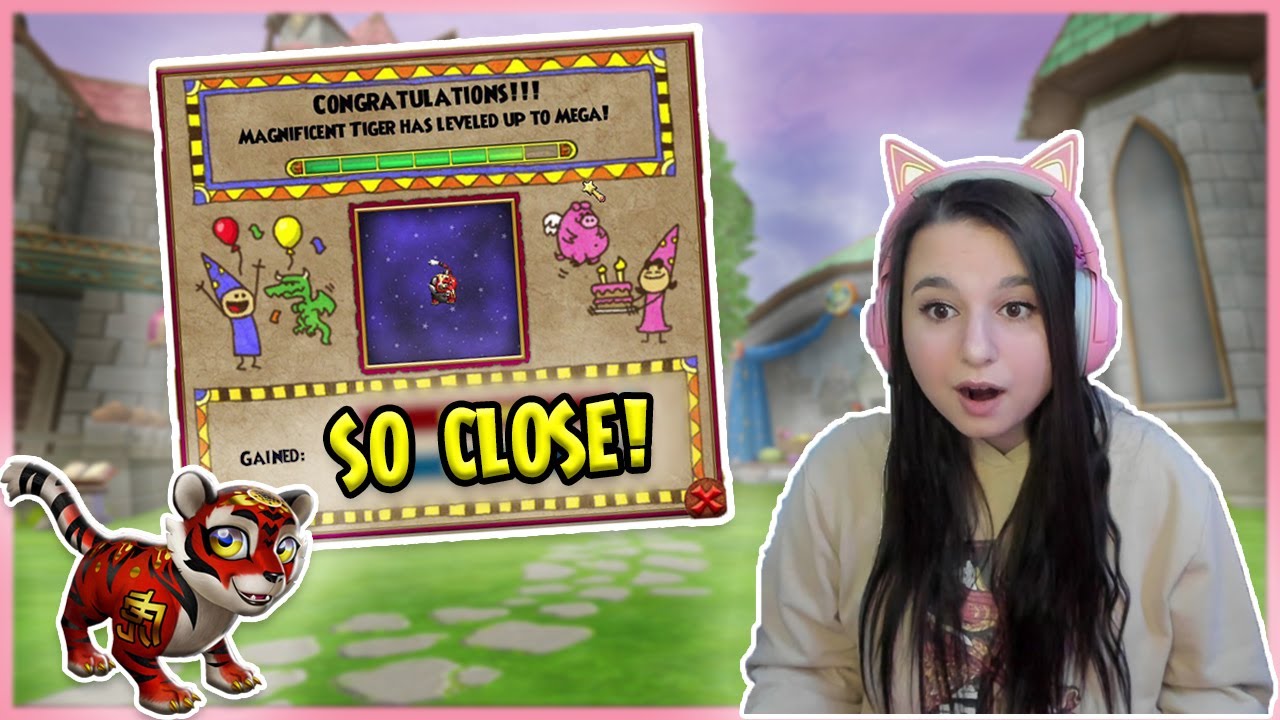 PET TO MEGA - *NEW* AUSPICIOUS TIGER PET | Wizard101