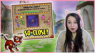 PET TO MEGA - *NEW* AUSPICIOUS TIGER PET | Wizard101