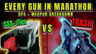 ALL 28 WEAPONS in Marathon Explained (Gameplay, DPS, Fire Rate & Best Picks)