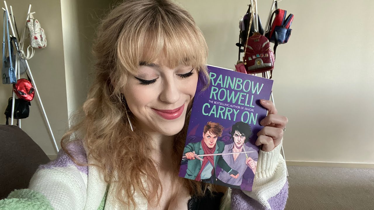 i re-read carry on and i'm not okay (reading vlog) | ashlee tayla