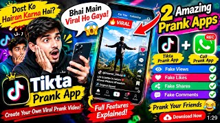 You TikTok like Go 1m likes try this app🔥 | Create Funny Prank Videos With Friends | Complete Guide  screenshot 1