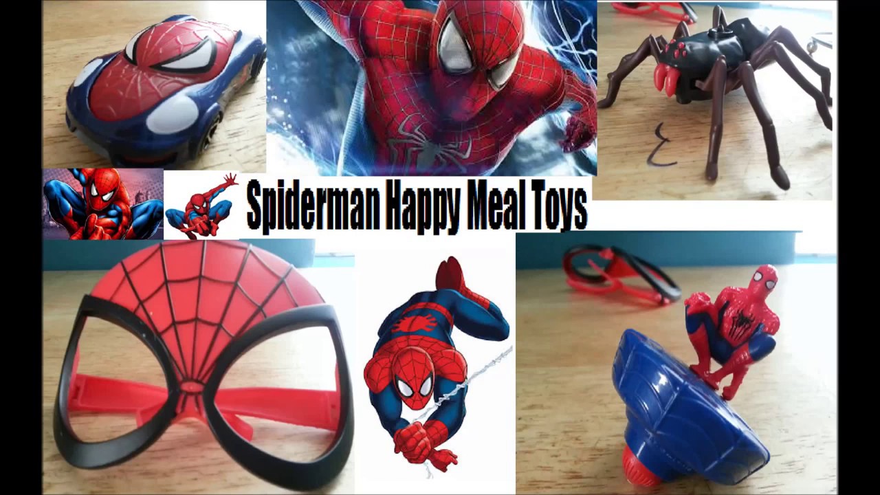 5 The Amazing Spiderman 2 Mcdonald's Happy Meals Toys 2014 Tickets To Toy Time mcdonalds phone number