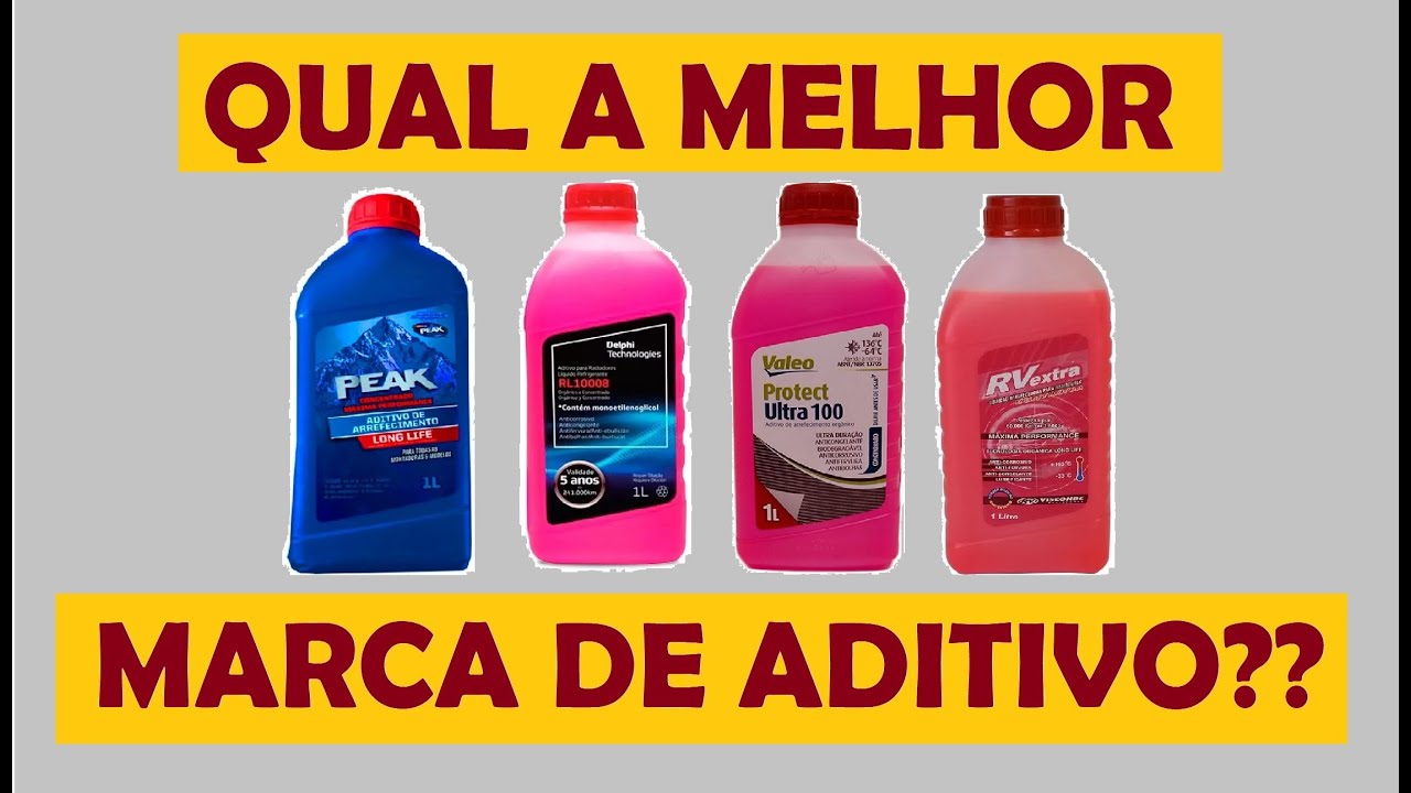 Como escolher uma BOA MARCA de ADITIVO para radiador??? - YouTube