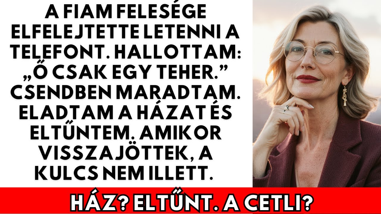 A fiam felesége tehernek hívott — ezért eladtam a házat, amit a magukénak hittek…