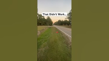 Arrma Kraton Ditch Jump Front Flip CRASH!