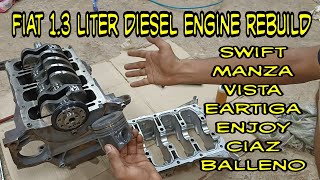 Fiat 1.3 Liter Engine Rebuild part -1