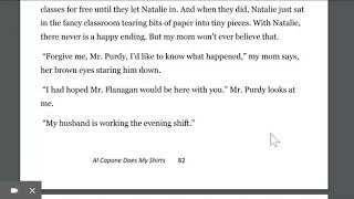 Al Capone Does My Shirts Chapter 11