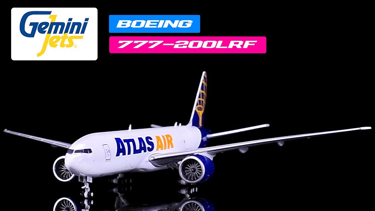 Boeing 777-200LRF Commercial Aircraft Atlas Air (N703GT) 1/400