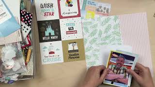 Scrapbook Process: Summer Agenda