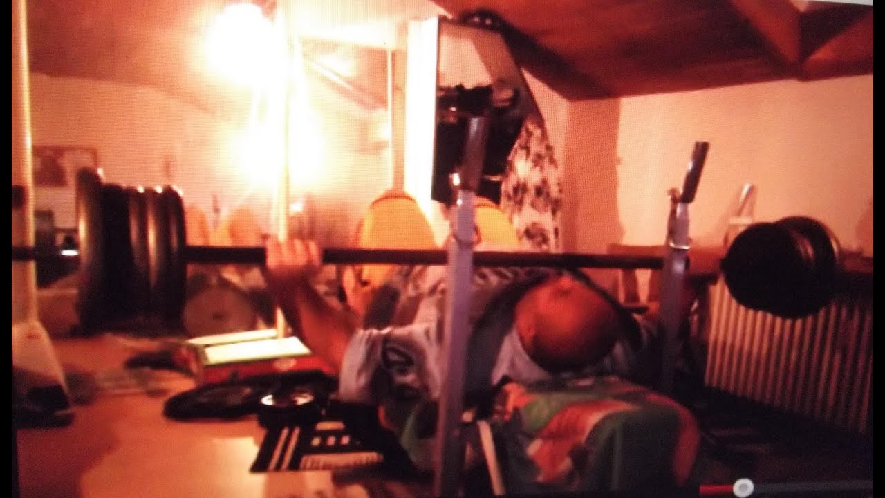 AKO 130 KILO 287 POUNDS X 7 REPS BANKDRÜCKEN BENCHPRESS