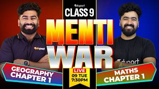 Menti War | Geography : Chapter 1 v/s Maths : Chapter 1 | Eduport Class 9