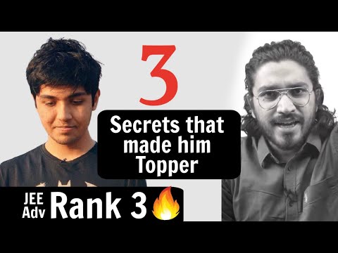 I did 100-150 Test Papers | JEE Advanced Rank 3 | Complete Podcast