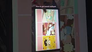 how to get Sanrio wallpapers! #sanrio #wallpaper #kuromi #mymelody #hellokitty