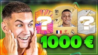 โฌ1,000 IN PACKS TO CREATE MY ULTIMATE FC25 TEAM!!