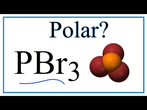 فيديو: هل PBr3 قطبي؟