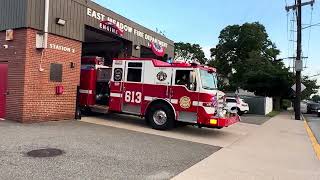 *VOLUNTEER RESPONSE* East Meadow F.D. Units Responding to a Rpt Building Fire!