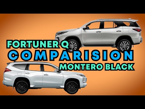 FORTUNER Q 2023 VS MONTERO SPORTS BLACK SERIES 2023