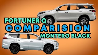 FORTUNER Q 2023 VS MONTERO SPORTS BLACK SERIES 2023